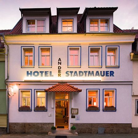 Hotel An Der Stadtmauer Mühlhausen Esterno foto