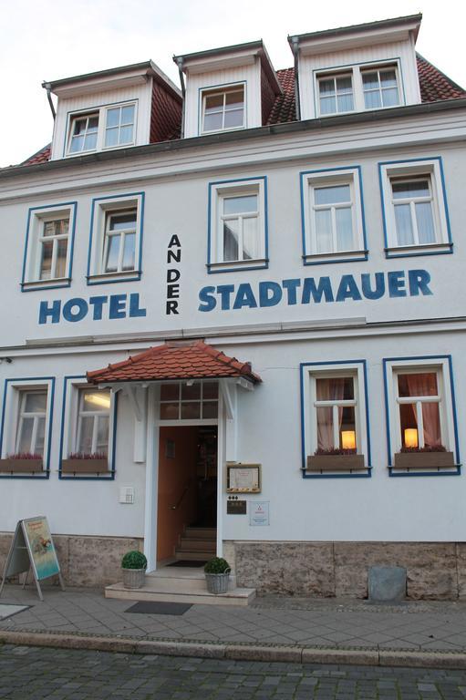 Hotel An Der Stadtmauer Mühlhausen Esterno foto