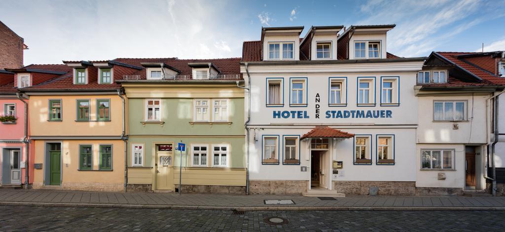 Hotel An Der Stadtmauer Mühlhausen Esterno foto