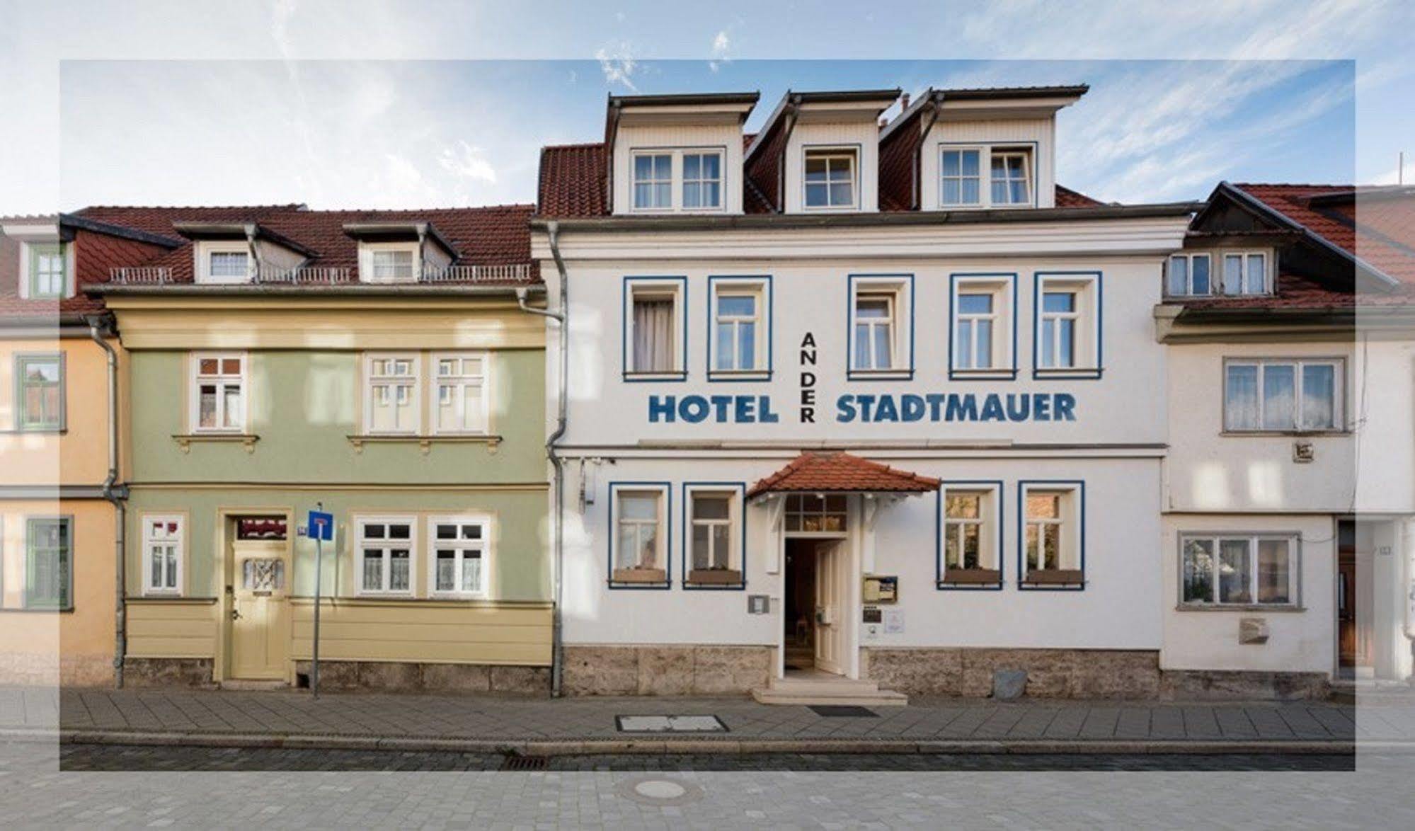 Hotel An Der Stadtmauer Mühlhausen Esterno foto